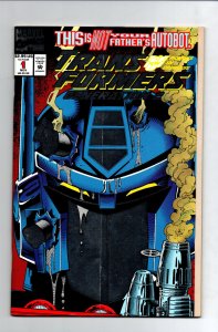 Transformers Generation 2 #1 Foil Gate Fold cover - Marvel - 1993 - (-NM)