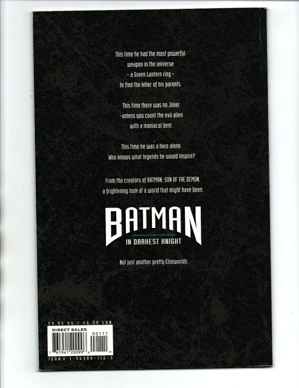 Batman Darkest Knight - Green Lantern - Elseworlds - 1994 - (-NM)