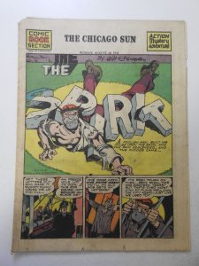 The Spirit #118 (1942) Newsprint Comic Insert Rare!