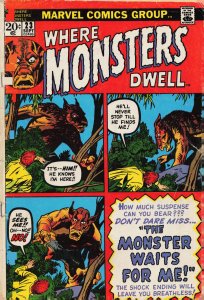 Where Monsters Dwell #23 (1973)
