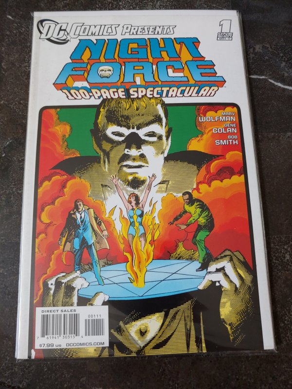 ​DC COMICS PRESENTS NIGHT FORCE #1 ONE-SHOT 100 PAGE SPECTACULAR NM