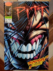 Pitt #1 First Issue (Image 1993) 1st Appearance By Dale Keown + Trading Card VF-