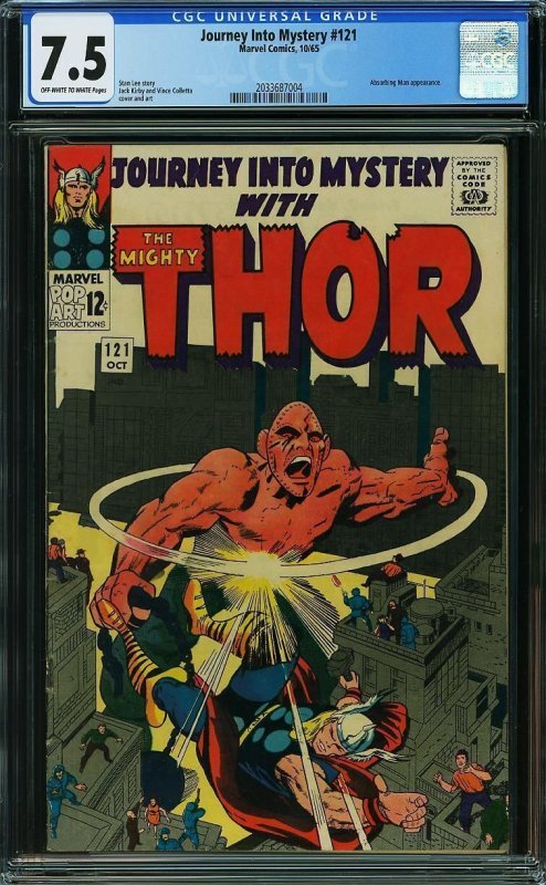 Journey into Mystery #121 (1965) CGC 7.5 VF-