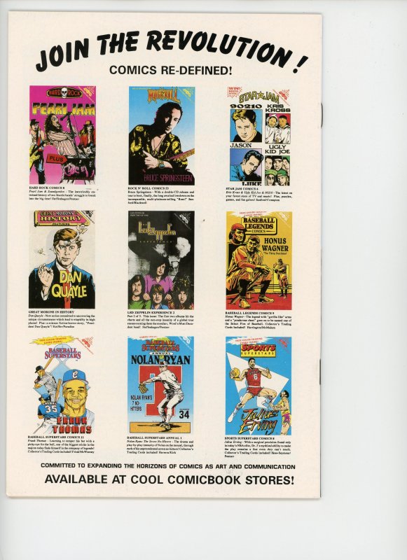 Rock & Roll Comics 53 Bruce Springsteen F/VF