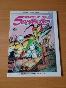 Marvel Graphic Novel #14 Swords of the Swashbuckler ~ NEAR MINT NM ~ 1984 Marvel