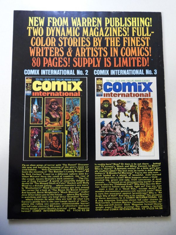 Vampirella #52 (1976) VG Condition tape on spine