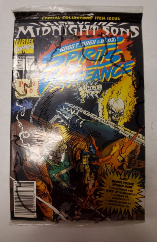 Ghost Rider/Blaze: Spirits of Vengeance #1 (1992) NM Marvel Comic Book J667