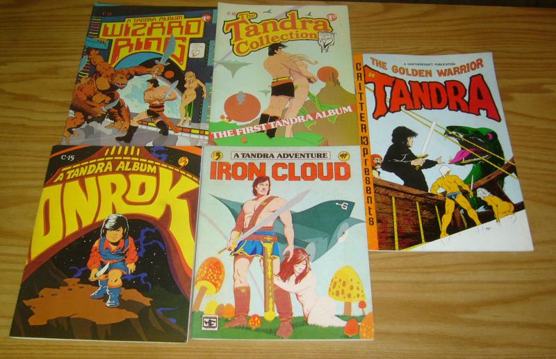 Tandra #13-31 FN/VF/NM complete series - hanther - underground comix 1976-1993 