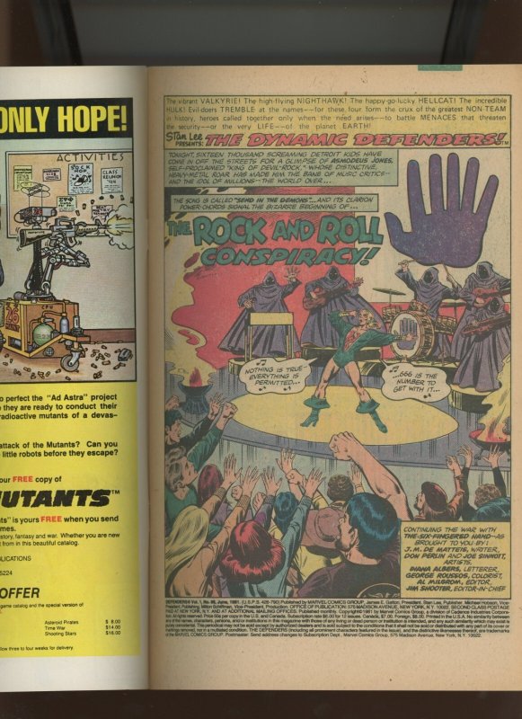 (1981) Defenders #96: BRONZE AGE! DIRECT! WE COMBINE SHIPPING! (8.0/8.5)