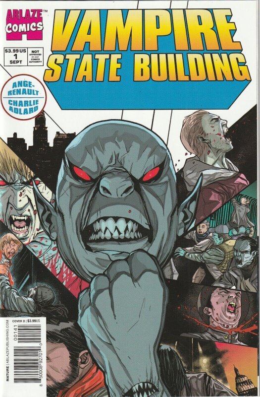 Vampire State Building # 1 Infinity Gauntlet Homage Cover D NM Ablaze 2019 [O5]