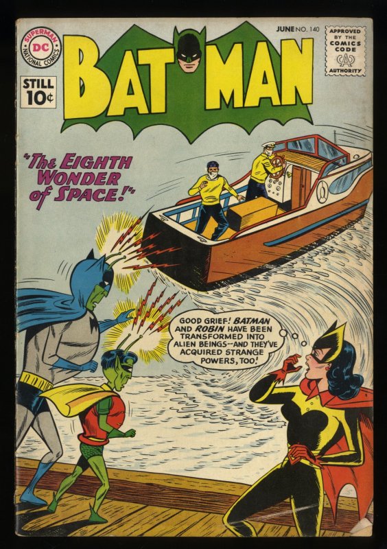 Batman #140 VG/FN 5.0 Joker Batwoman and Superman Appearance!