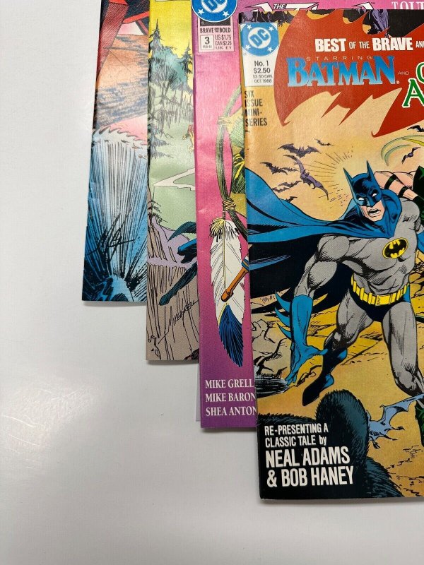 4 Brave & Bold DC Comic Book # 1 3 4 5 Batman Superman Flash 46 CT5