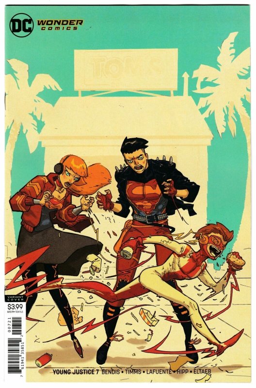 Young Justice #7 Rossmo Variant Cvr (DC, 2019) NM