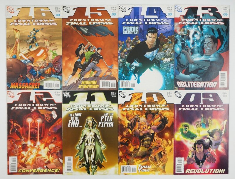Countdown to Final Crisis #1-51 VF/NM complete series - justice league