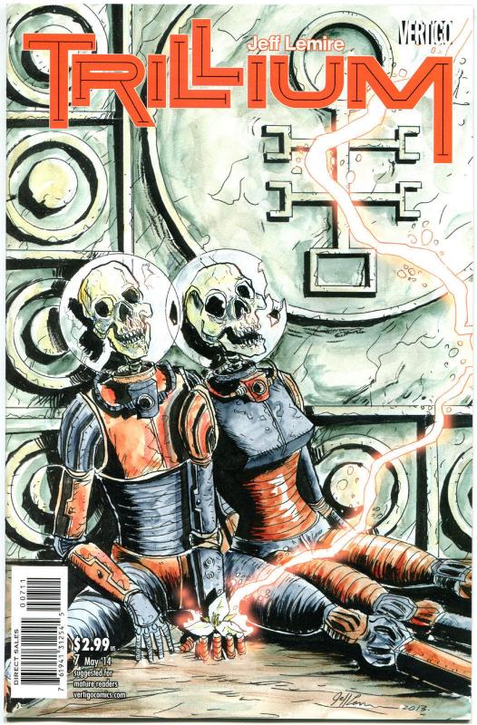 TRILLIUM #7, VF+, Jeff Lemire, Scientist & Soldier, 2013, more Vertigo in store