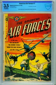 American Air Forces #7  1952 - ME  -3.5 - Comic Book
