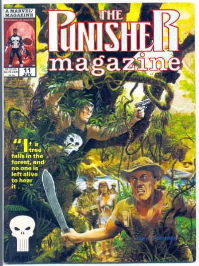 Punisher Magazine, The #11 VF; Marvel | save on shipping - details inside