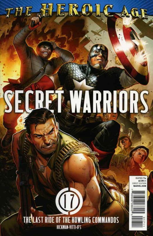 Secret Warriors #17 VF/NM; Marvel | save on shipping - details inside