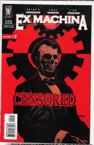 Ex Machina #2 (2004) Abe Lincoln