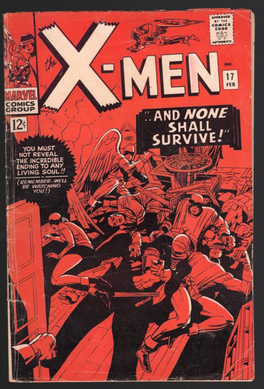 XMEN 17 VG- 3.5 MAGNETO APPEARANCE.