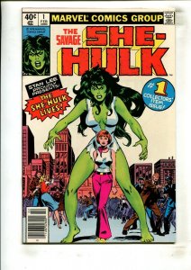 SAVAGE SHE HULK #1 (9.2) NEWSSTAND, GRADEABLE!! 1979