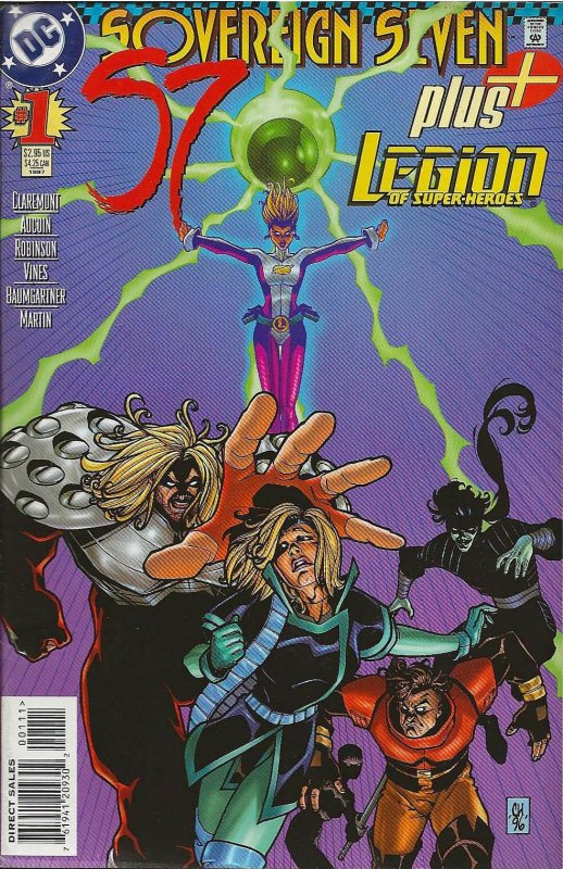 Sovereign Seven Plus Legion of Superheroes (1997) - NM
