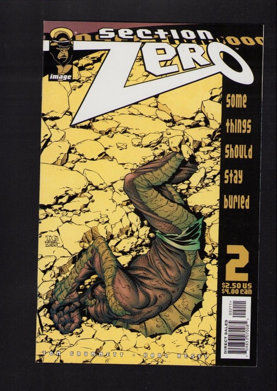 Section Zero #1-3 - THREE PIECE LOT + TOM GRUMMETT ART! (9.2) 2000