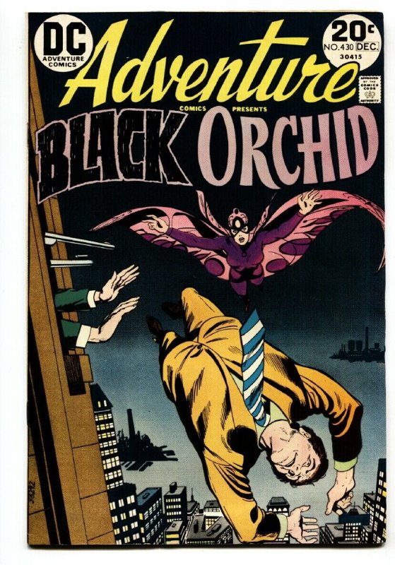 ADVENTURE COMICS #430 comic book-BLACK ORCHID-BRONZE AGE DC VF