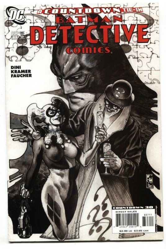 Detective Comics #837 comic book-Harley Quinn cover-batman