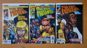 New Mutants: Truth or Death 1-3 Complete Set Run! ~ NEAR MINT NM ~ 1997 Marvel