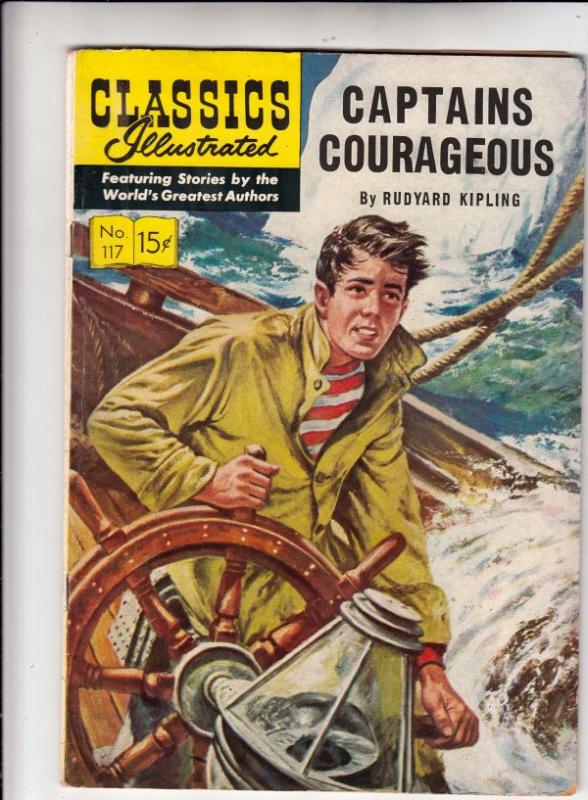 Classics Illustrated #117 (Mar-54) FN- Mid-Grade 