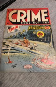 Crime Does Not Pay #48 (1946) Charles bird  see description