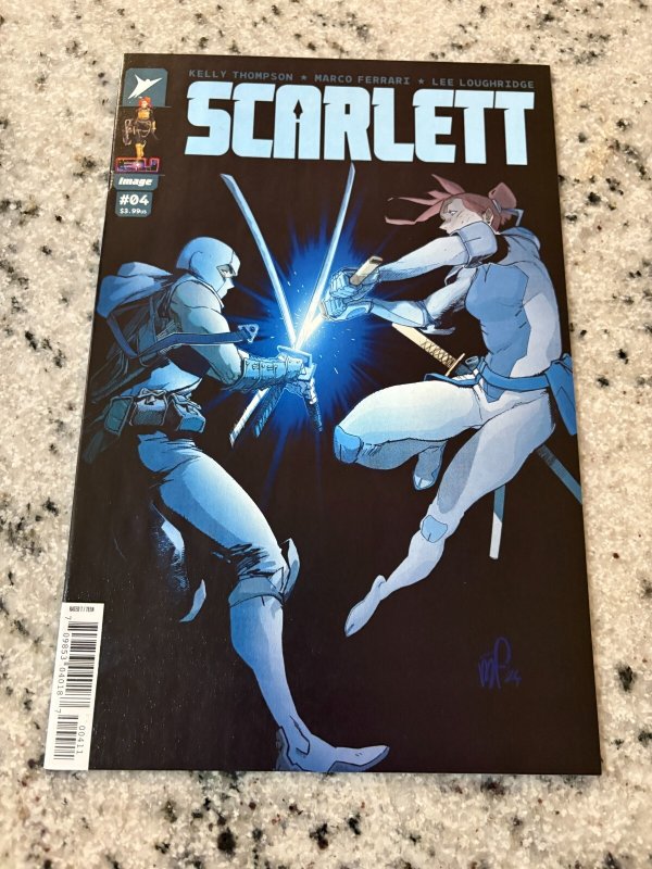 Lot Of 5 Scarlett Image Skybound Comic Books # 1 2 3 4 5 NM 1st Prints 6 J424