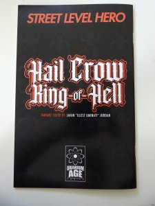 Hail Crow King of Hell Variant Signed by Javan Jordan W/ COA NM Condition
