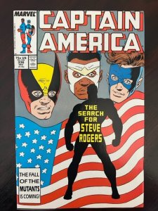 Captain America #336 Direct Edition (1987) - NM