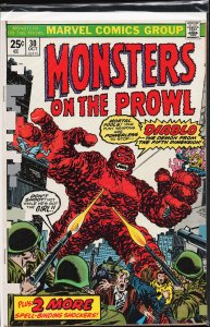 Monsters on the Prowl #30 (1974) Diablo