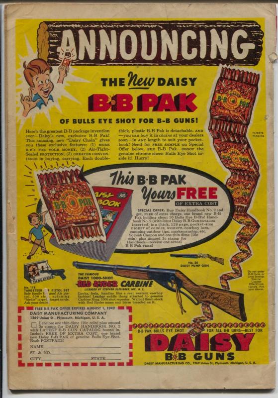 Marvel Family #36 1949-Fawcett-Capt Marvel-Mary Marvel-FR/G