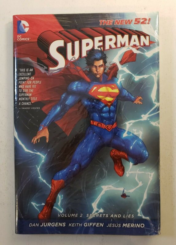 SUPERMAN VOL.2 SECRETS AND LIES NEW 52 HARD COVER NEW SEALED 