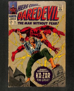 Daredevil #24 Ka-Zar, Plunderer! Stan Lee!