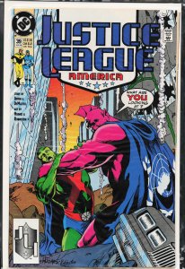 Justice League America #39 (1990) Martian Manhunter