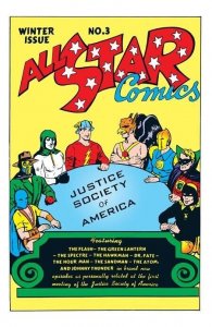 All Star Comics # 3 Foil Facsimile Edition NM DC 2023 [T7]