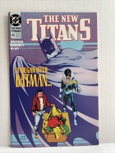 New Titans #65 Batman