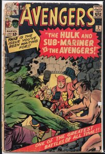 The Avengers #3  (1964) The Avengers