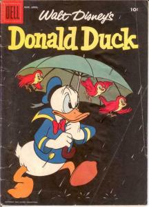 DONALD DUCK 58 Good (DELL)  March-April 1958