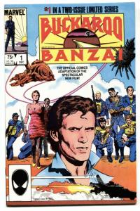 Buckaroo Banzai #1 1984-Movie Adaptation Marvel comic book NM-