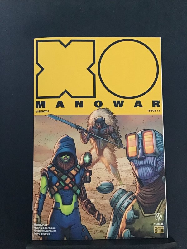 XO Manowar #13 Valiant Pre-Order Edition