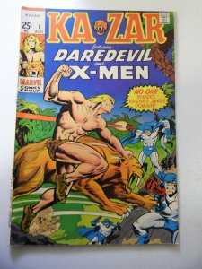 Ka-Zar #1 (1970) FN+ Condition