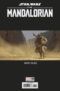 Star Wars Mandalorian #2 Concept Art Var Marvel Prh Comic Book 2022