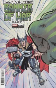 Hulk vs Thor Banner of War Alpha #1 Cover E Von Eeden Marvel Comics 2022 EB257