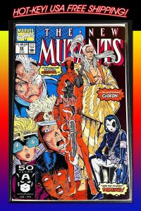New Mutants 98 (1991) HOT HOT KEY! MCU Deadpool 3 Wolverine Gambit Cable Elektra